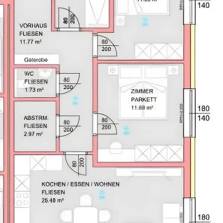 Lägenhet Pruggernglueck Pruggern